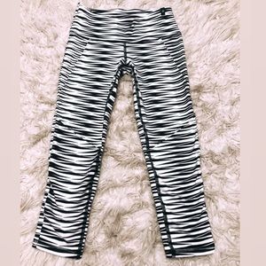 Zebra yoga pants!